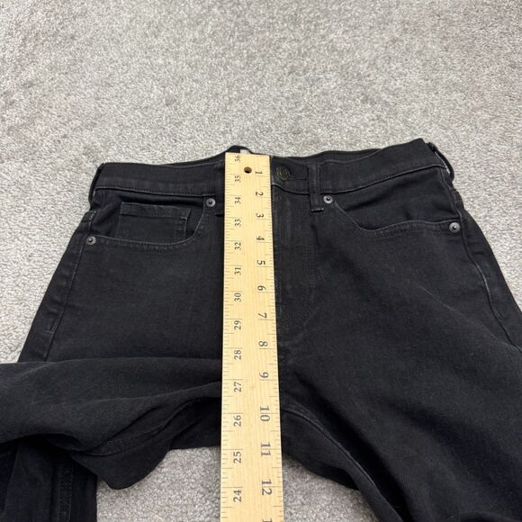 Everlane Classic Fit Straight Leg Denim Jeans Mens 28x32 Black Cotton Stretch - Picture 9 of 12